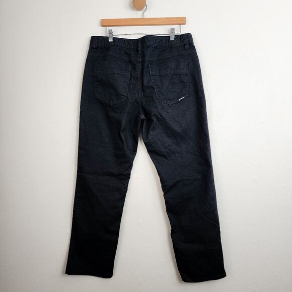 NEW Prana Bridger Slim Tapered Performance Black Jean 36x30 - Picture 8 of 9